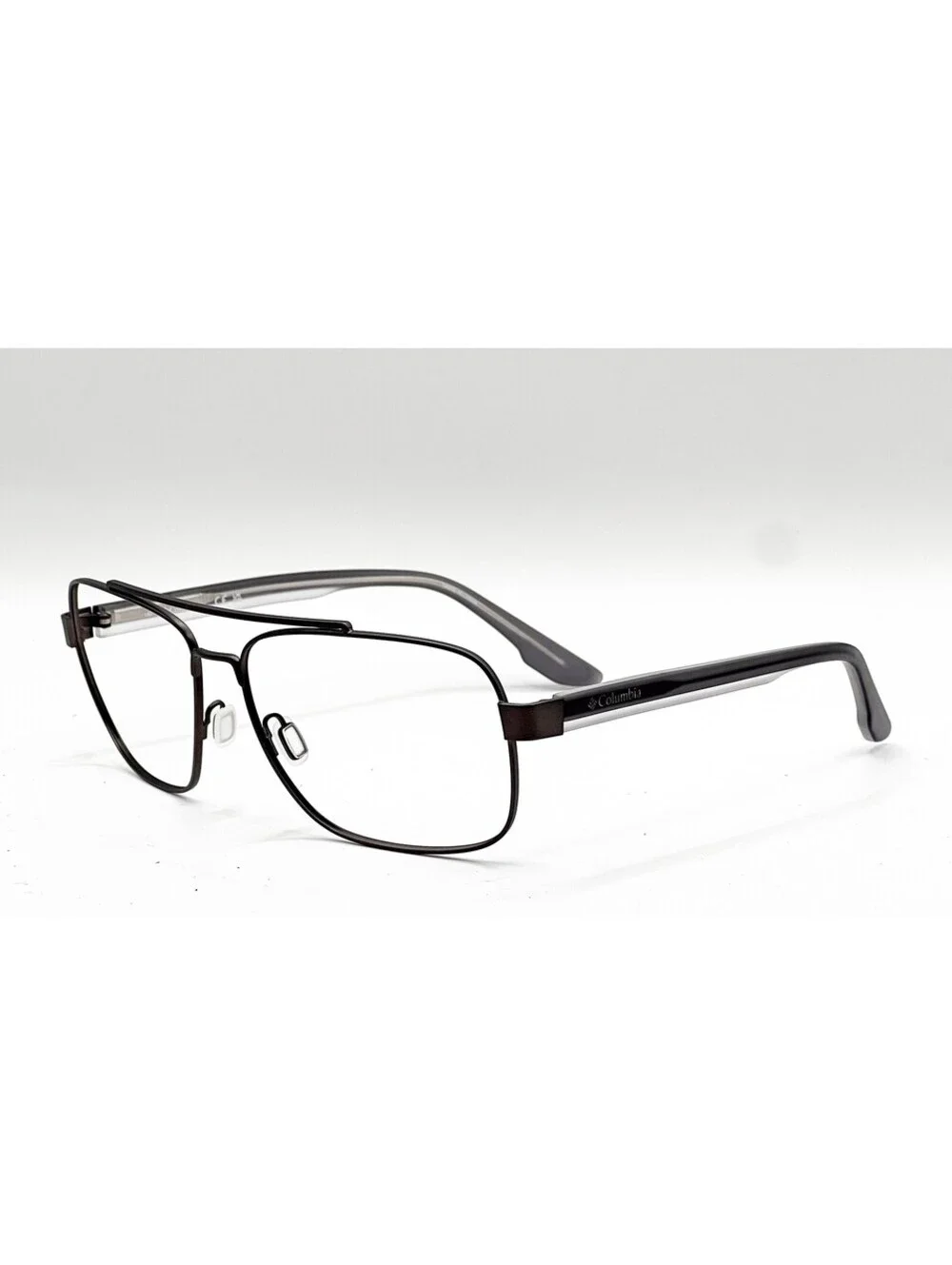 Columbia C120S 070 Satin Gunmetal Pilot Authentic Eyeglass Frames 53-16